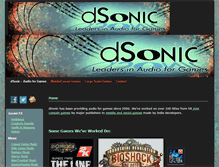 Tablet Screenshot of dsonic.com